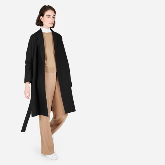 FOUND: Everlane Belted Wool Coats - Picture 2 of 6